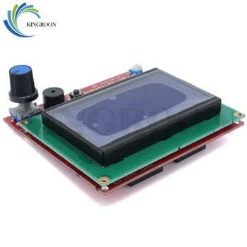 Rampos 1.4 LCD Smart Valdymo Plokštė RAMPS1.4 Ekranas Ekranas Mėlynas Ekranas Dalys Valdytojas Kolegijos Valdybos Kabelis 3D Spausdintuvai Dalis