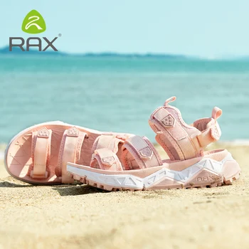 RAX Mens Sporto Sandalai Vasarą Lauko Paplūdimio Sandalai Vyrams Aqua Kelionėse Vandens batai Vyrams Tiekėjų Batai Moterims, Greitai džiūstantys Batai