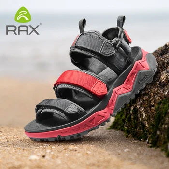 RAX Mens Sporto Sandalai Vasarą Lauko Paplūdimio Sandalai Vyrams Aqua Kelionėse Vandens batai Vyrams Tiekėjų Batai Moterims, Greitai džiūstantys Batai