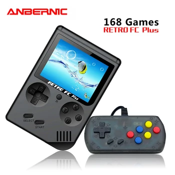 Retro FC 168 1 Vaizdo Žaidimų Konsolės, Žaidimai VS BittBoy Pocketgo Consola Retro Žaidimas Mini Nešiojamą Žaidėjų 8 Bitų Klasikinis Gamepad
