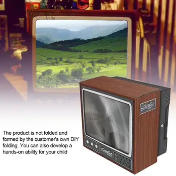 Retro Vintage TV Išvaizdą Telefono Ekrano Vaizdo 