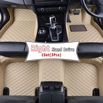 RHD Kilimai Hyundai Elantra 2020 M. 2018 m. 2019 m. 2016 m. 2017 Automobilių Kilimėliai Auto Interjero Priedai, Dalys Dirbtinės Odos Kilimėliai