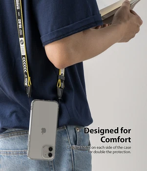 Ringke Sintezės Telefono dėklas skirtas iPhone 12 Mini Pro Max Aišku, PC Atgal ir Minkštos TPU Rėmo Hibridas Lašas apsauginis Dangtis