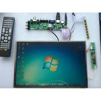 Rinkinys N154I3-L03/N154I3-L01 1280X800 30pin HDMI LCD Skydelis nuotolinio DVB-T TV VGA, USB, AV Controller board 1 CCFL Skaitmeninis 15.4