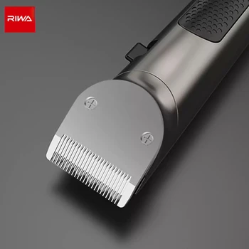 Riwa Kirpykla Plaukų Žoliapjovės LED Ekranas Skalbti Elektros Clipper Įkrovimo Profesionali Plaukų Mašinos, Žoliapjovės Vyrams Barzda