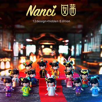 Robotime Nanci Aklas Langelį 12 Rūšių Kinija Stilių, Charakterį Lėlės Modelis, Merginos Gimtadienius Dovana
