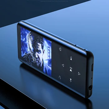 RUIZU D25 MP3 Grotuvas Bluetooth Touch Kontrolės Nešiojamų HIFI Muzikos Video MP4 Grotuvas integruotas Garsiakalbis Su FM Radijas, E-Knygos Rekordas