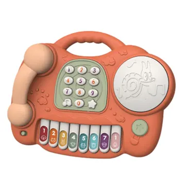 Ryškios Spalvos Elektroninių Žaislų Telefonas Vaikas Mobilusis Telefonas, Mobilusis Telefonas, Telefono Mokymosi Žaislai, Muzikos, Kūdikių, Kūdikių Dovanų