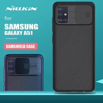 Samsung Galaxy S20 Plius S20 Ultra Atveju Nillkin CamShield Atveju Skaidrių Kameros Apsaugos Dangtelis skirtas Samsung Galaxy A51 A71 Atveju