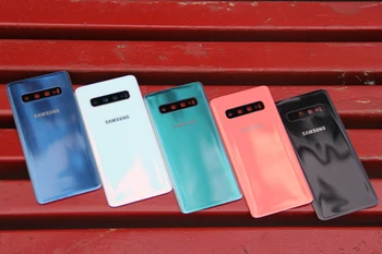Samsung Originalus Telefonas Galinis Baterijos dangtelis Skirtas Samsung S10 X SM-G9730 S10 Plius SM-G9750 Būsto Galinį Dangtelį Atvejais Stiklo Backshell