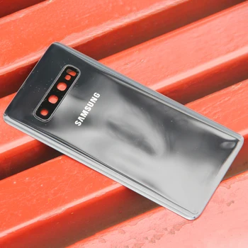 Samsung Originalus Telefonas Galinis Baterijos dangtelis Skirtas Samsung S10 X SM-G9730 S10 Plius SM-G9750 Būsto Galinį Dangtelį Atvejais Stiklo Backshell