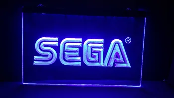 Sega LED Neon Light Pasirašyti namų dekoro amatai