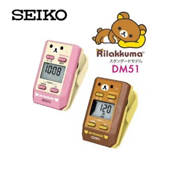 Seiko DM51 Clip-On Digital Metronome su Rilakkuma Specialusis Leidimas