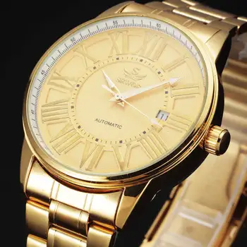 SEWOR Laikrodžiai, Prabangūs Vyrų Laikrodžiai, Prabangūs Aukso Automatinė Mechainical Laikrodžiai Vyrams Klasikiniai Vyras Žiūrėti relogio masculino montre homme