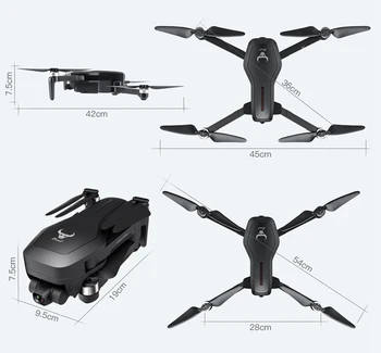 SG906 Pro RC Drone 4K Profesional 5G GPS Quadcopter 50X Zoom FPV Tranai Su Kamera HD Optinis Srautas 2-ašis Gimba Brushless Dron