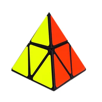 Shengshou 3*3*3 Greitis Piramidės Magic Cube Professional Magic Kubeliai Galvosūkiai Spalvinga Švietimo Vaikų Žaislai kubas