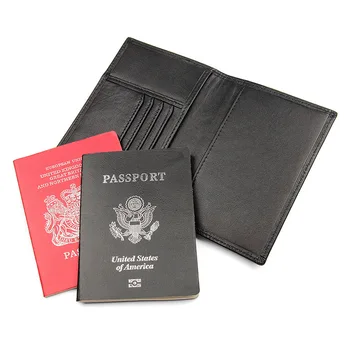 SIKU vyrų odos paso atveju, rankų darbo monetos rankinės laikiklius, garsaus prekės ženklo paso viršelis