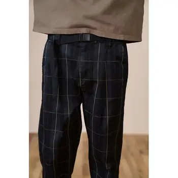 SIMWOOD 2020 m. Rudens Žiemos Naujas Pledas Kelnės Vyrams Prarasti Smailas Kulkšnies Ilgio Kelnės Mados Žymės Plius Dydis Hip-Hop Streetwear