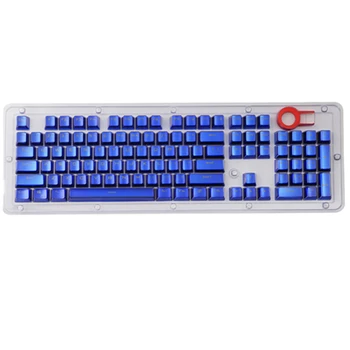 Skaidrus mechaninė klaviatūros klavišą bžūp electroplated dviejų spalvų pagrindiniai bžūp žaidimas individualų 104 raktų rinkinys