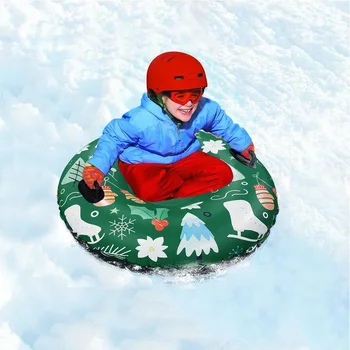 Slidinėjimas Vamzdis Sniego Rogės, Vamzdžiai Varškės Žiemos Pripučiami Slidinėjimo Ratą Vaikų, Suaugusiųjų Slidinėjimo Žiedas Slidinėjimas Sutirštės Plūduriavo Rogės