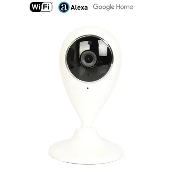Smart Home IP Kameros 720P Wifi Bevielio ryšio Palaikymo 64G SD Korta Suderinama su Alexa Echo Rodo Ir 