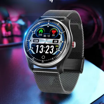 Smart Žiūrėti MX9 EKG, Kraujo Spaudimas PPG Širdies ritmą, Kraujo Spaudimą, Stebėti Įvairių kalbų Smartwatch Laikrodį IP68 Vandeniui Žiūrėti