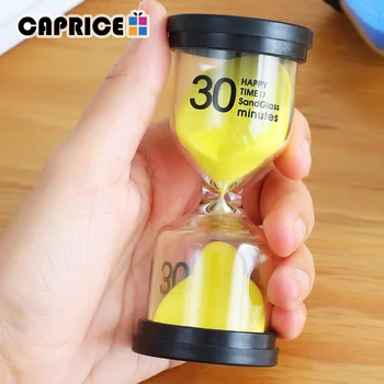 Smėlio Laikrodis 30 Minučių smėlio laikrodis Laikmatis Žiūrėti Stiklo Dušo Plastiko Papuošalai, Namų Dekoravimo Reikmenys HGXSL-30M