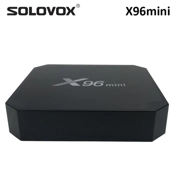 SOLOVOX X96 mini TV Android 7.1 Smart TV Box 2 GB 16GB Amlogic S905W Quad Core 2.4 G WiFi X96mini Vaizdo Grotuvas, Set Top Box,