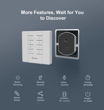 SONOFF D1 Wifi Smart Dimeris Mini Switch 