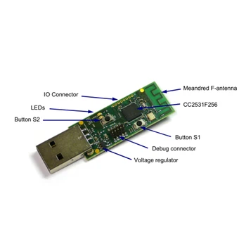 SONOFF Zigbee CC2531 USB Raktą Už Zigbee2mqtt Programą Apmokyti Plikas Valdybos Paketinių Protokolo Analizatorius USB Sąsajos Modulis