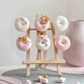 Spurgos modeliavimas maisto fotografavimo rekvizitai aukso milteliai vestuvių netikrą pyragas, duona žaislo modelis, langų apdailos