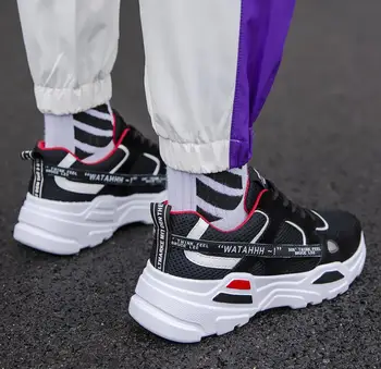 SS-663 sportiniai bateliai vyrai sportbačiai zapatillas hip-hop veikia oro akies bėgimo bateliai streetwear vaikščiojimo batai