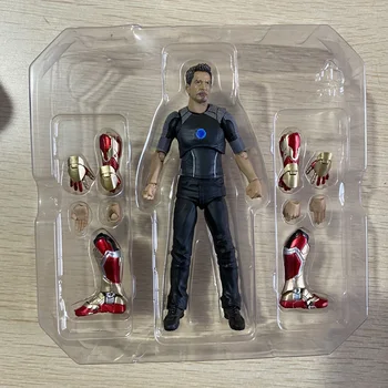 Stebuklas Veiksmų Skaičius, SHF Tony Stark Geležinis Žmogus Kilnojamojo Modelis Žaislai