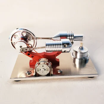 Stirlingo variklio miniatiūriniai garo variklio mokyklos mokslo mažas padaryti eksperimentą hobis generatorius modelis gimtadienio dovana