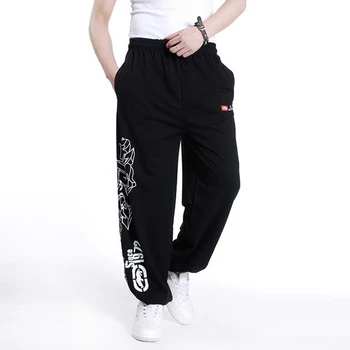 Streetwear 2020 M. Rudenį, Pavasarį Medvilnės Laisvas Žmogus Haremas Pants Mens Sweatpant Hip-Hop Kelnės Vyrų Plius Dydis Drabužių Parkour Kelnės