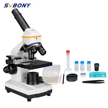 SVBONY SV601 HD Profesinės 1600X Nešiojamų Biologinių Elektroninių Mokslinio Eksperimento Stebėjimo Biologinis Mikroskopas