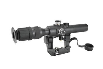 Taktinis Raudonai Apšviestas 4x24 Tipas Riflescope už Dragonov Šautuvas SVD Serija AK Šautuvas taikymo Sritis