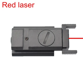 Taktinis Red Dot Lazerio Akyse Picatinny 20mm Geležinkelių Pistoletas GLK Už Glock 17 20 21 22 23 30 31 32