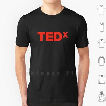 Tedx Ventiliatorius Meno Marškinėliai 6Xl Medvilnės Kietas Tee Tedx Tedx X Raudona Balta Logotipą Miesto Kultūros Ted