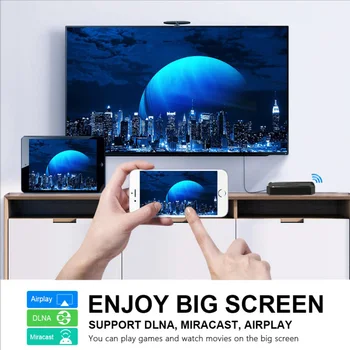 ThundeaL TV Box X96Q Set Top Android 10.0 TV Box 4K Quad Core 4K 2GB, 16GB 5 ghz Wifi Balso Nuotolinio Valdymo Media Player TV Box