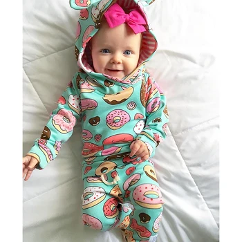 TinyPeople Kūdikių Berniukų Drabužiai Rudens-žiemos Tinka madinga Baby Girl Gobtuvu Sporto drabužiai, naujagimio Rinkinius, vaikas, kūdikis 2-piece