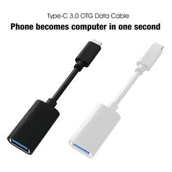 Tipas-C USB OTG Adapteris, Įkroviklis, Laidas Meizu Pro 7 6 XiaoMi mi5s mi6 NEXUS 5X 6P LG G5 G6 