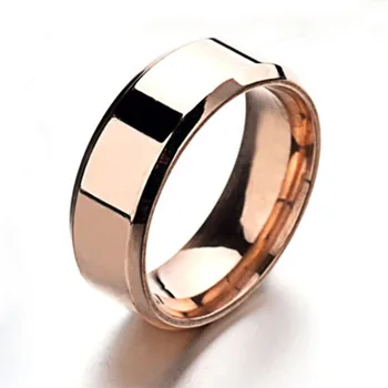 Titano Plieno Žiedas Veidrodis Nerūdijančio Plieno Moterų Ins Stiliaus Tendencijas Žiedas 2020 Laimingas Žiedas