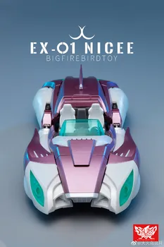 Transformacijos Robotas žaislas Nicee Arcee EX01 EX-01 Didelis Firebird Rouge Veiksmų Skaičius, Surinkimo Žaislai Helovinas Gimtadienio dovanų dėžutėje