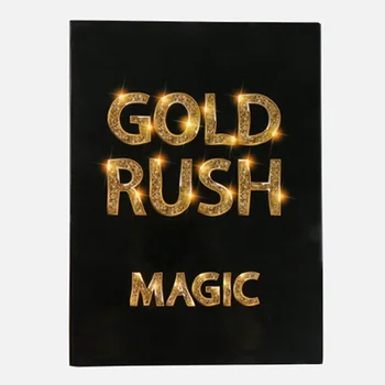 Tris Aukso Atsiranda Nuo Magia Knygos Gold Rush Magija Gudrybės Etape Gatvės Magia Magai Iliuzija Mentalism Gudrybė Rekvizitai
