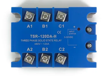 TSR-120DA-H trijų fazių DC į AC 120 90-480VAC solid state relay / SSR TSR-120AA
