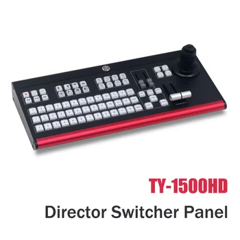 TU-1500HD Direktorius Video Switcher Skydelis Įrašymo Video Switcher Naujosios Žiniasklaidos Live 