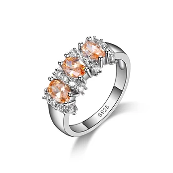 Unikalus Stilius Crystal Moterims 925 Sterlingas Sidabro Vestuviniai Žiedai, Moterų Nuotakos Papuošalai Accessary Už Vestuvinis Žiedas