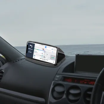 Universalus Automobilių HUD Greičio Įspėjimo Head Up Display GPS Navigacijos Projektorius, Telefono Laikiklis, Belaidis Kroviklis, skirtas Telefonas