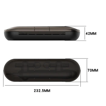 Universalus USB Mokestis, Dėžutė, Kroviklis Doko Savininkas Burnos B D16 D20 P2000 P3000 P4000 Elektrinis dantų Šepetėlis